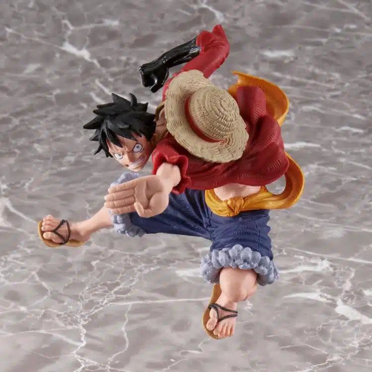 FIGURINE LUFFY SCULTURES BIG WORLD COLOSSEUM 6 ONE PIECE BANPRESTO BANDAI