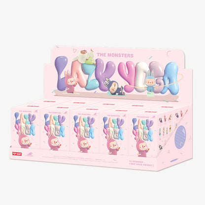 THE MONSTERS Labubu Lazy Yoga Series Figures