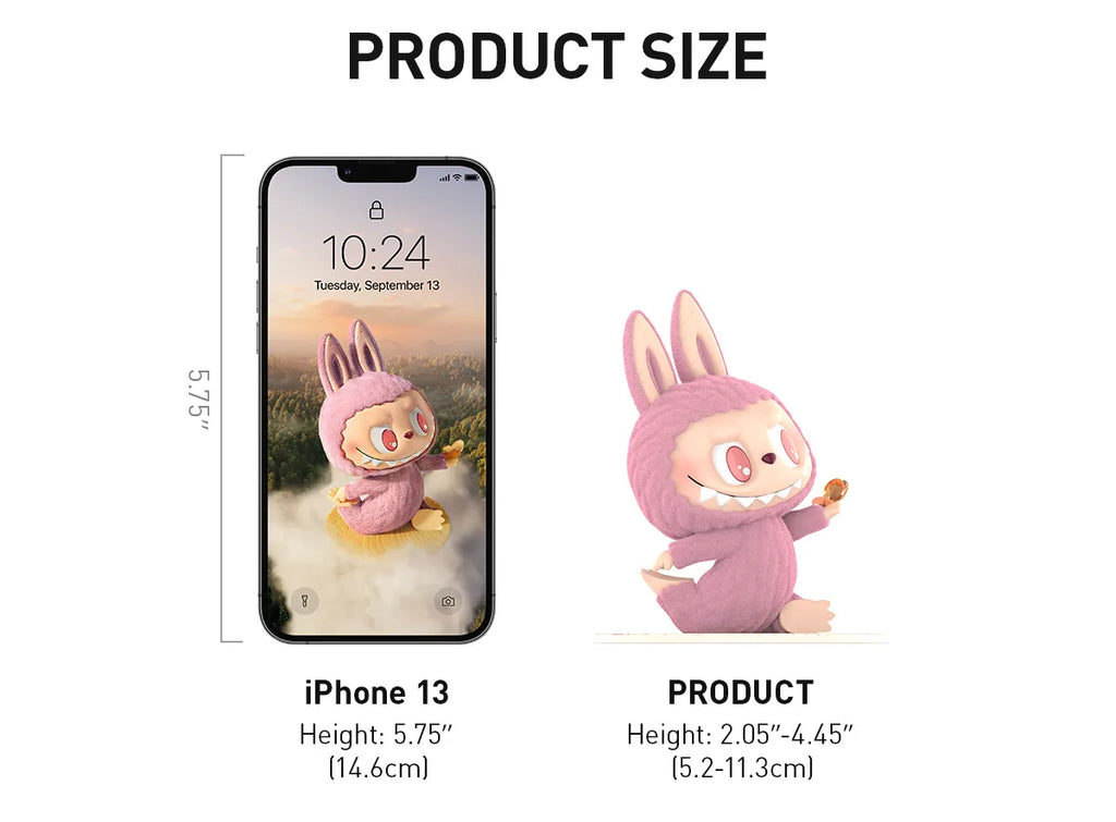 THE MONSTERS Labubu Lazy Yoga Series Figures